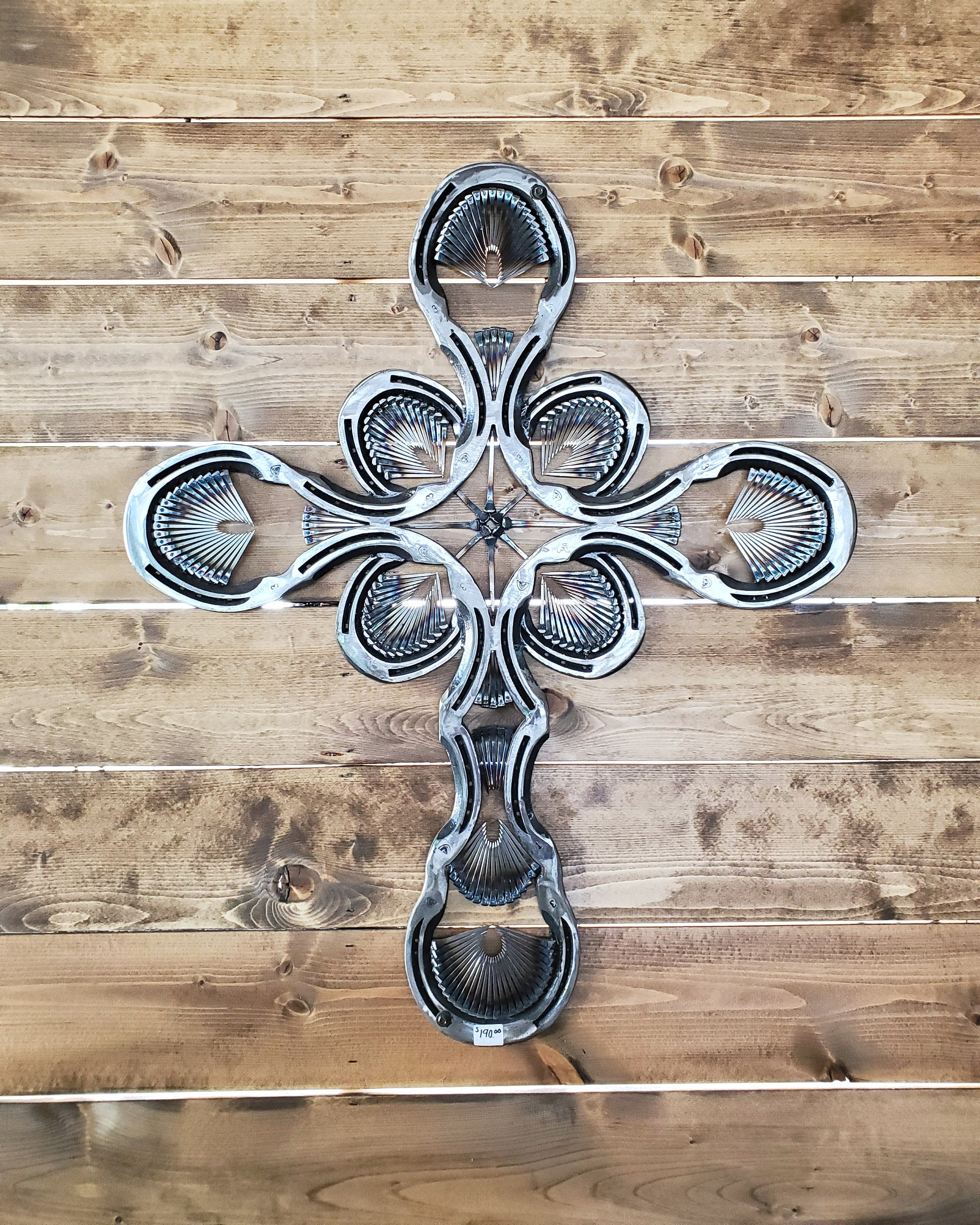 Horseshoe Art Cross – Oak Hollow Saddlery & Gifts